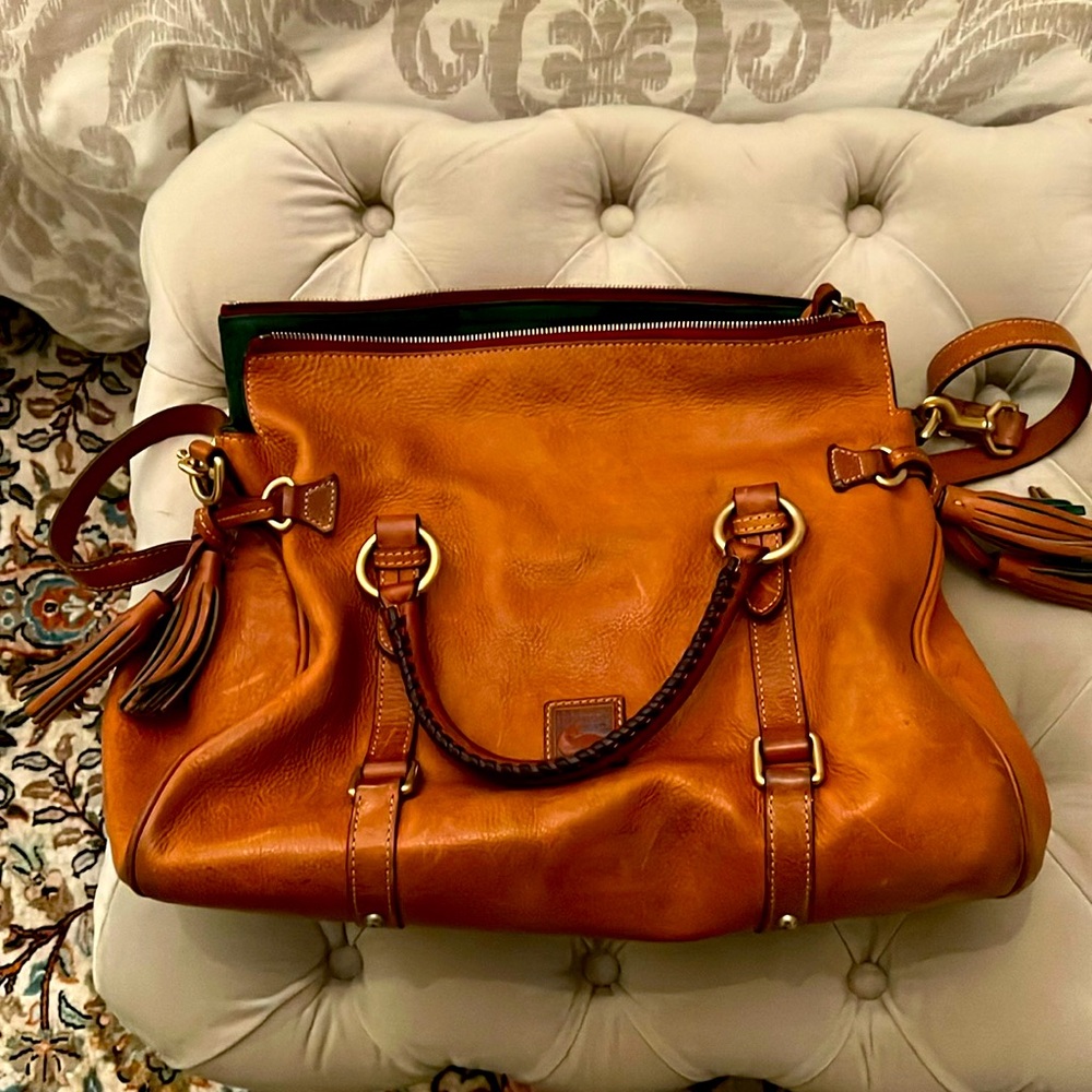 Dooney & Bourke Florentine Leather Satchel